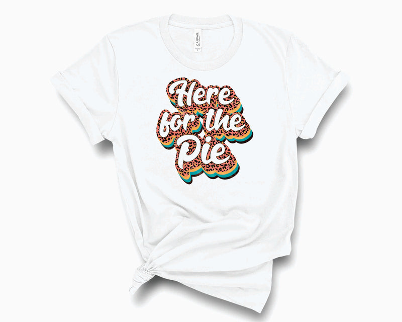 Here For The Pie Retro- Transfer