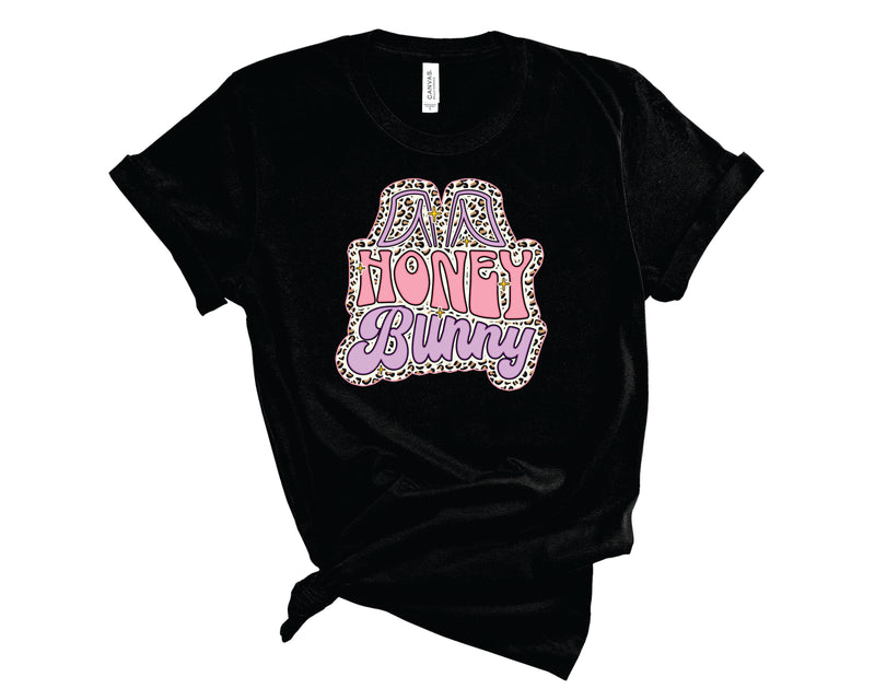 Honey Bunny Retro Pink Purple - Transfer