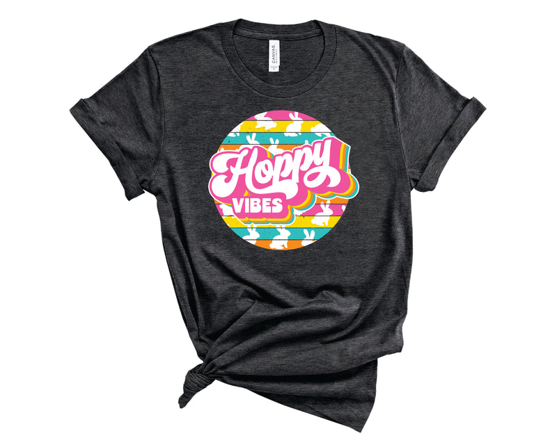 Hoppy Vibes Retro Circle - Transfer