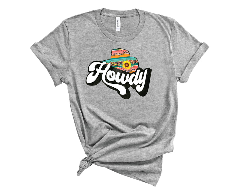 Howdy Serape Hat - Graphic Tee