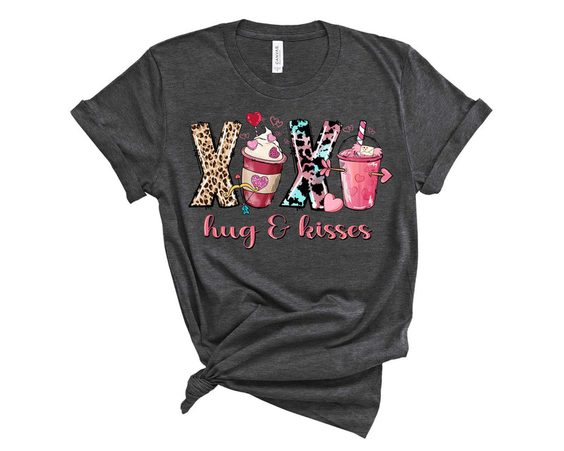 Hugs and Kisses Coffee - Graphic Tee