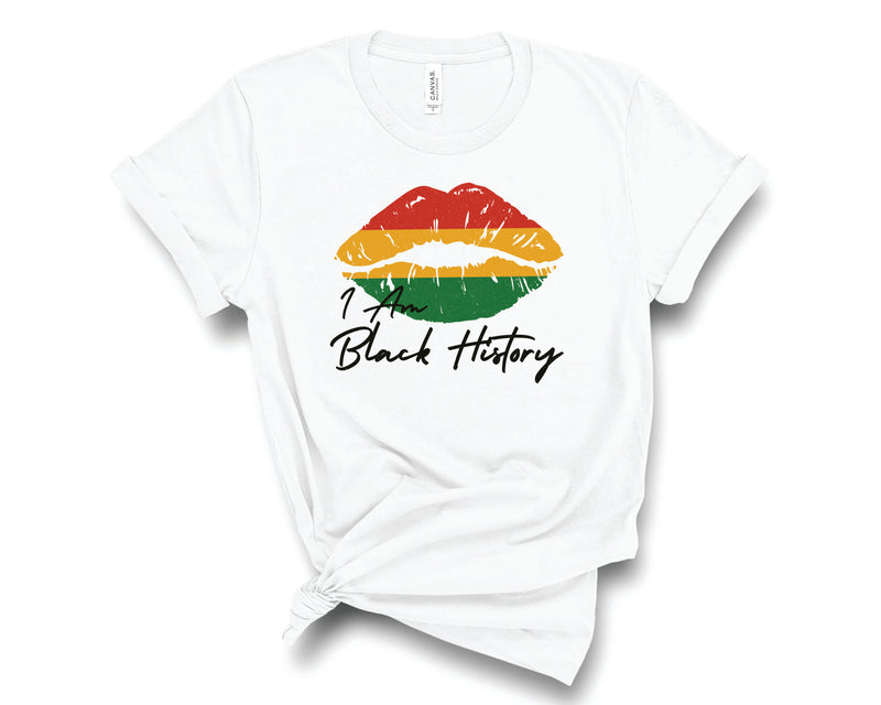 I Am Black History Lips - Transfer