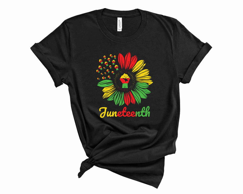 Juneteenth Sunflower- Graphic Tee