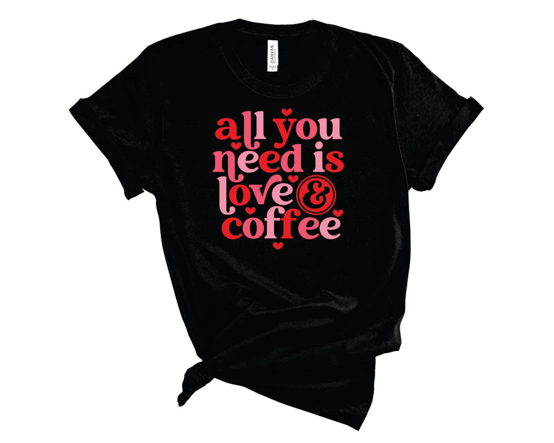 Love and Coffee - Graphic Tee