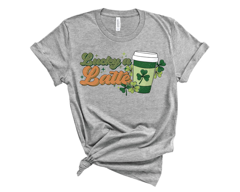 Lucky a Latte - Graphic Tee