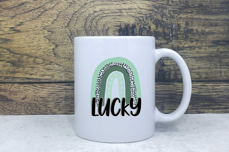 Ceramic Mug - Lucky rainbow