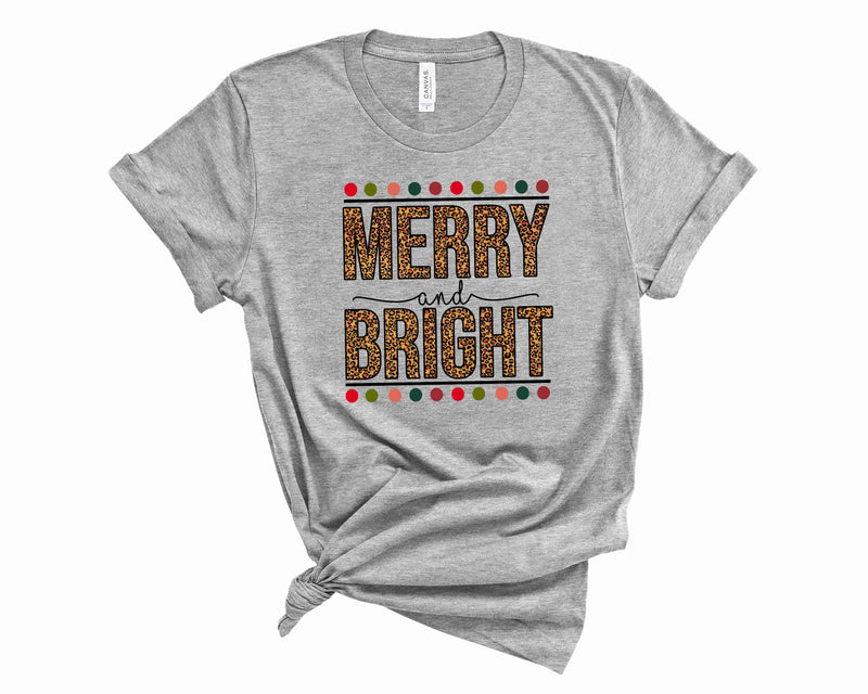 Merry & Bright Leopard  - Transfer