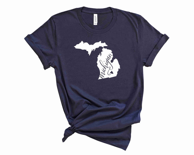 Michigan Heart - Graphic tee