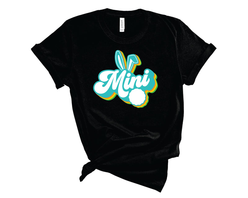 Mini Easter Retro Bunny Tail - Graphic Tee