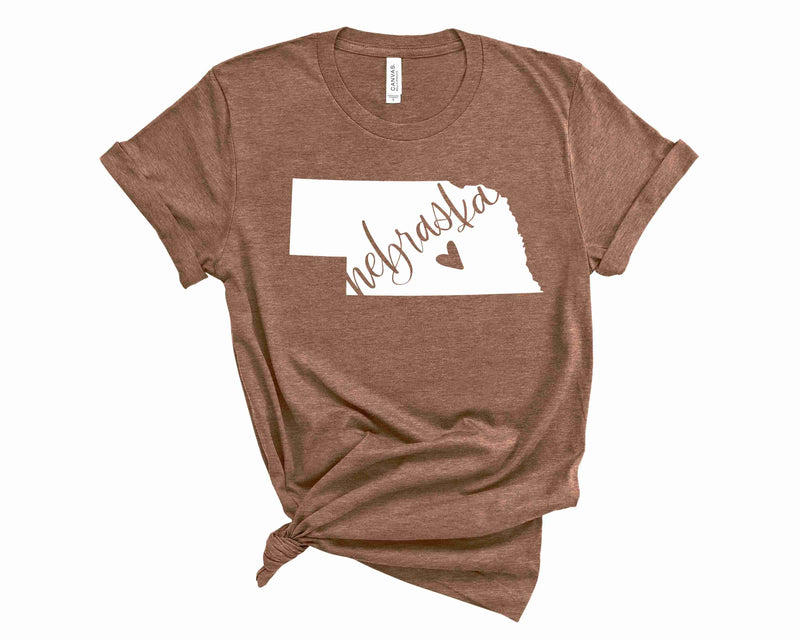 Nebraska Heart - Graphic tee