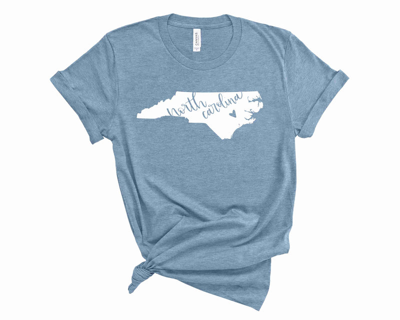 North Carolina Heart - Graphic tee