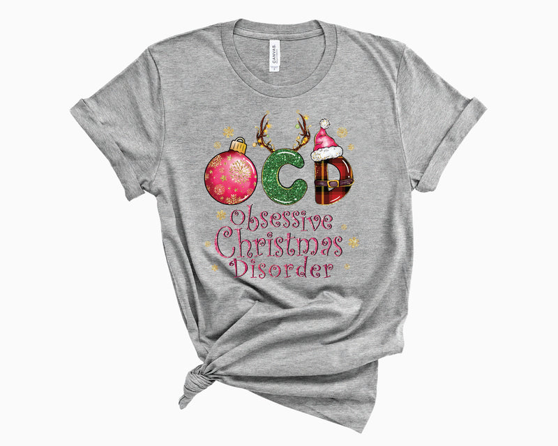 Obsessive Christmas Disorder Glitter- Transfer