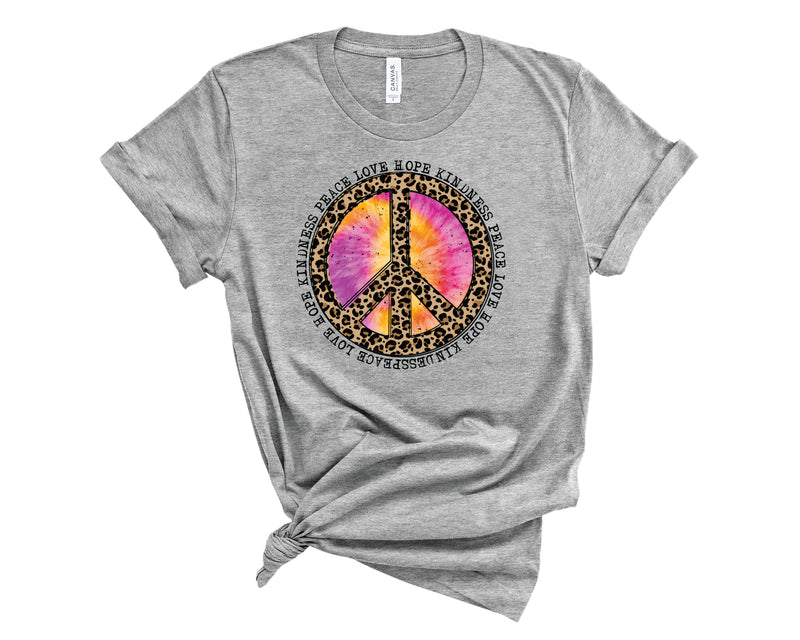 Peace Love Hope Kindness - Graphic Tee