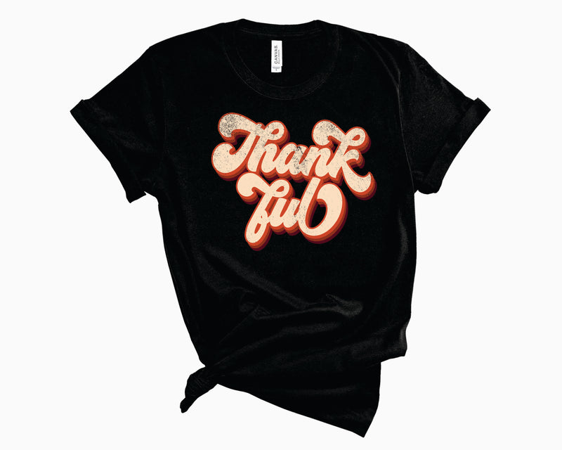 Retro Thankful-Graphic Tee