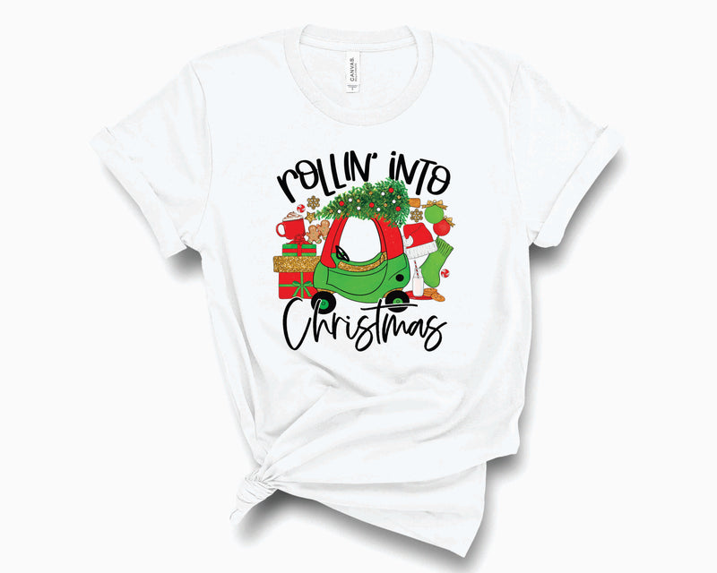 Rollin' Into Christmas Kids Coupe Glitter- Transfer