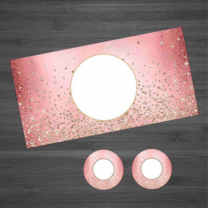 Rose Gold Glitter Car Kit