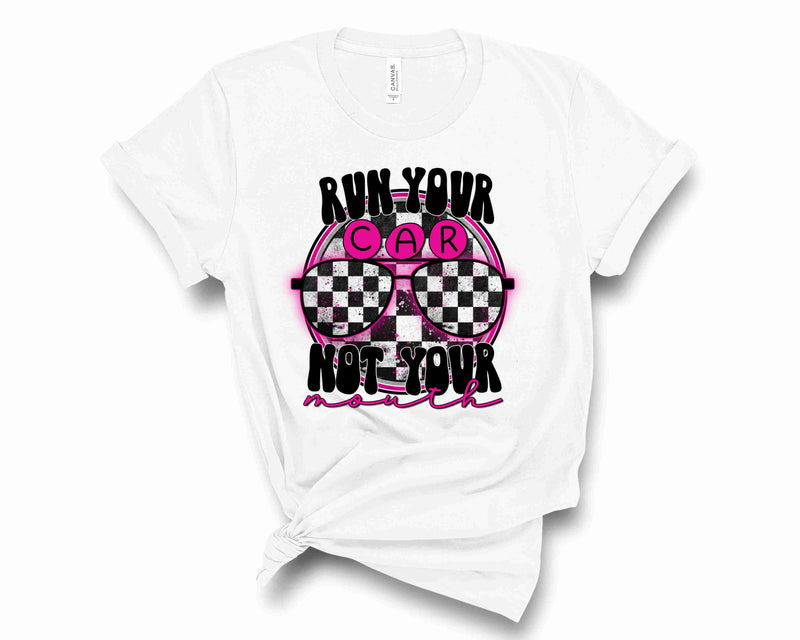 Run Your Car Pink - Transfer