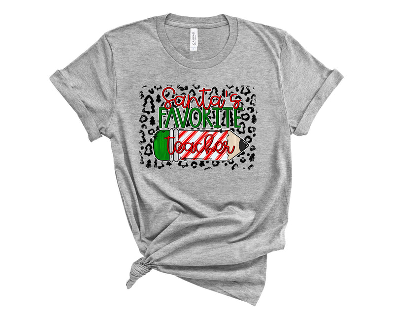 Santa's favorite teacher - Graphic Tee