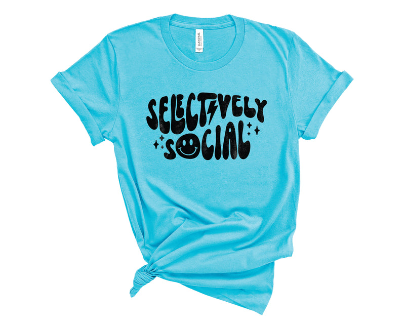 Selectively Social Retro - Graphic Tee