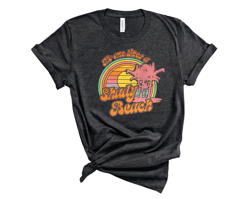 Shady Beach retro Pastel - Graphic Tee