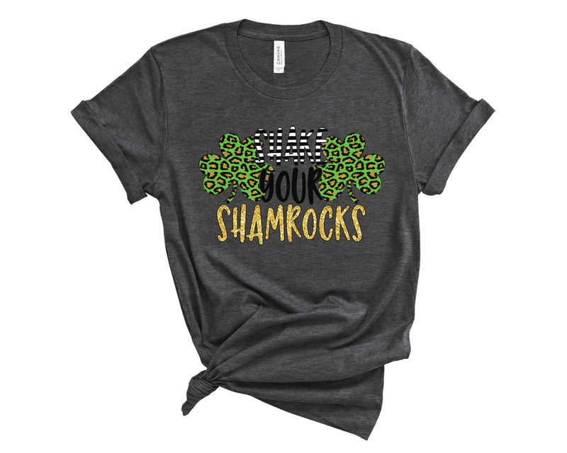 Shake Your Shamrocks Leopard - Graphic Tee