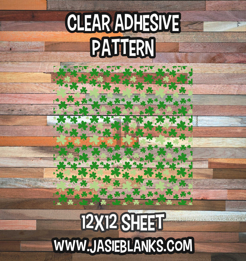 Clear Adhesive - Shamrock