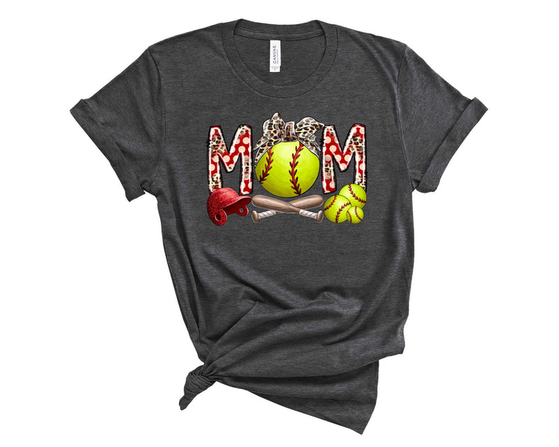 Softball Mom Bow | Transfer