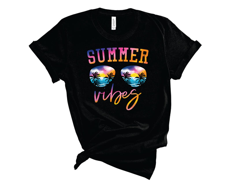 Summer Vibes Sunglasses - Graphic Tee