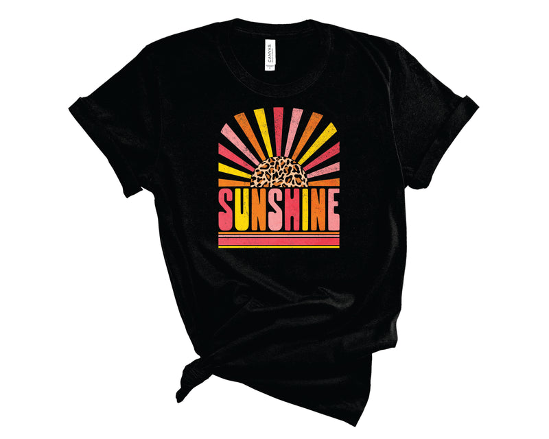 Sunshine Leopard Retro  - Transfer