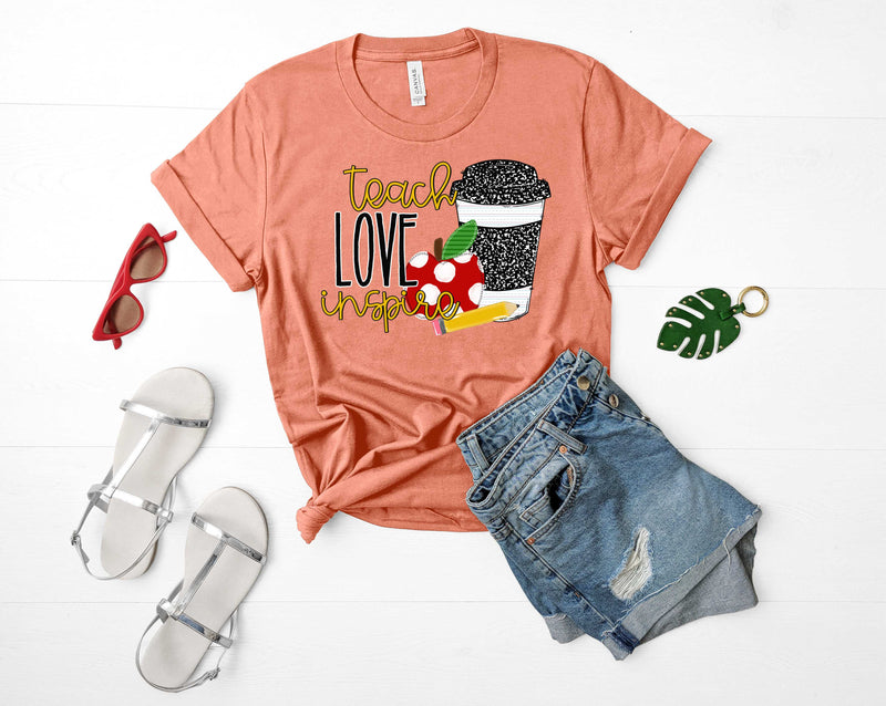 Teach Love Inspire - Graphic Tee