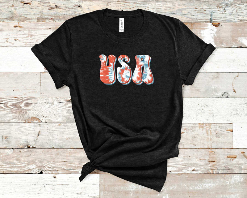 Tie Dye USA - Graphic Tee