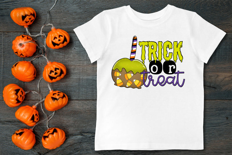 Trick or Treat candy apple - Graphic Tee