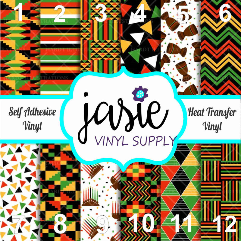 Africa Geometric Printed Vinyl