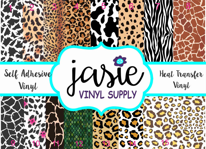 Animal Prints Printed Vinyl