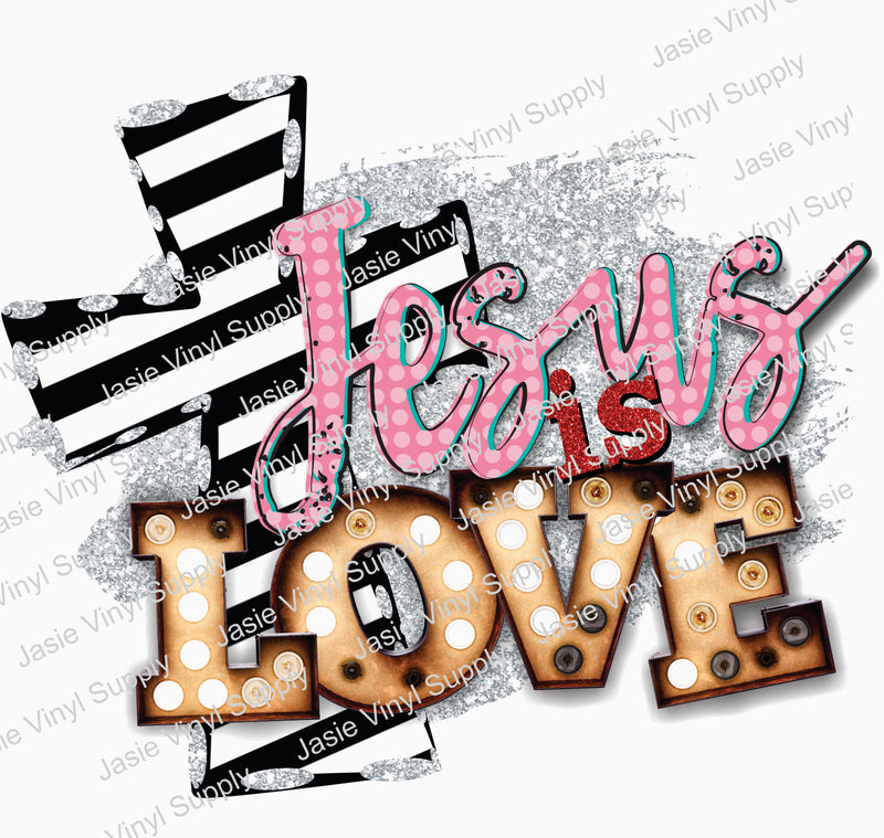 Jesus is LOVE - Transfer