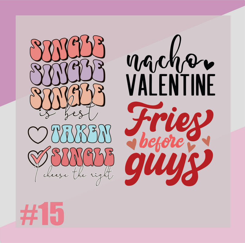 Valentines Day Gang Sheet