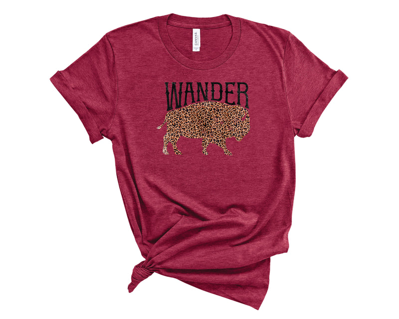 Wander Leopard Buffalo - Graphic Tee