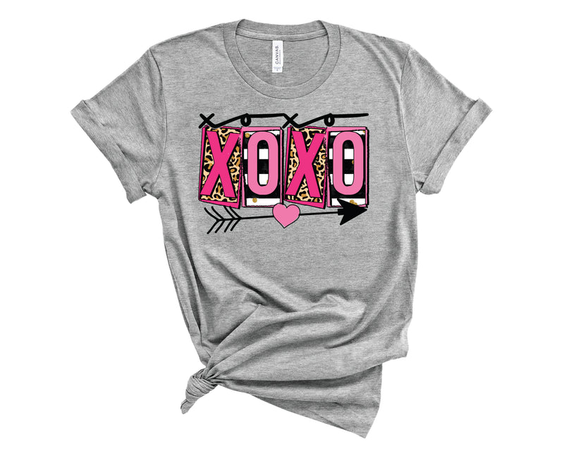 XOXO Leopard Stripe - Transfer