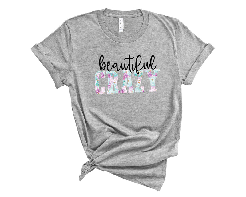 beautiful crazy floral - Graphic Tee