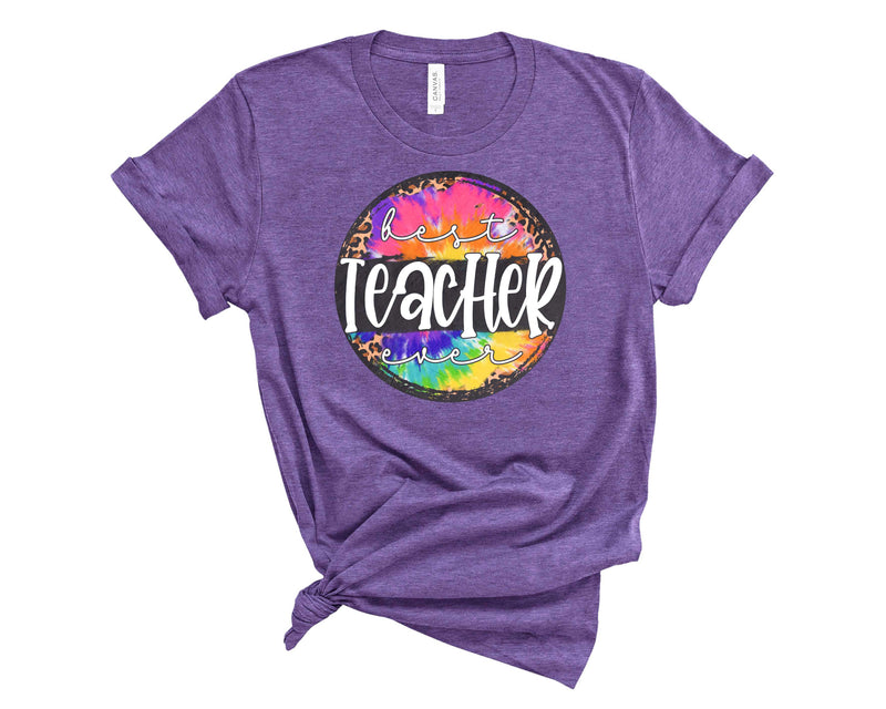 best teacher grunge lt circle - Graphic Tee