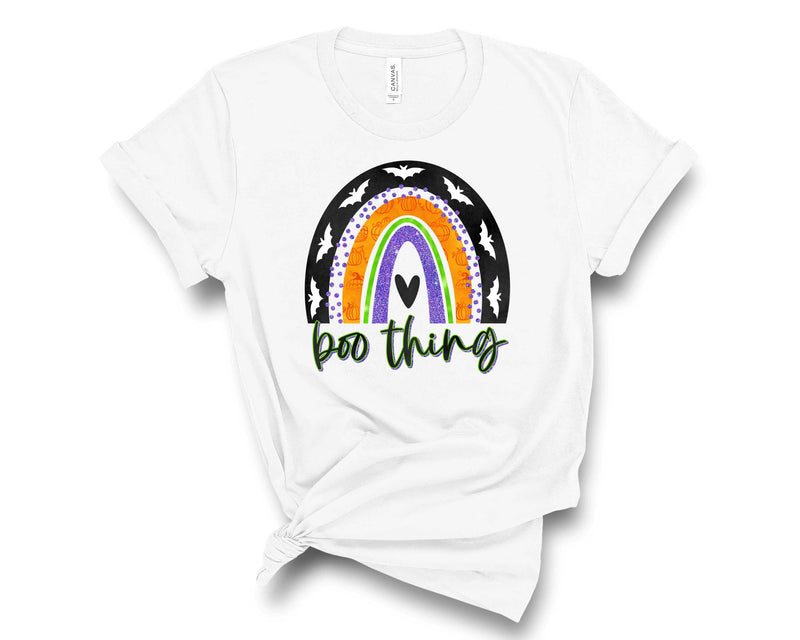 boo thing halloween rainbow - Graphic Tee