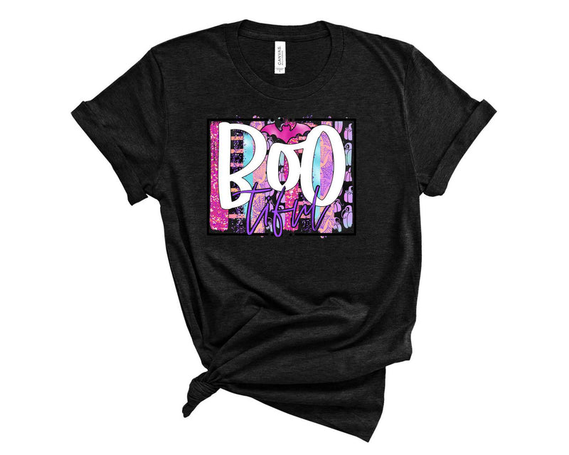 bootiful brush strokes pink - Graphic Tee