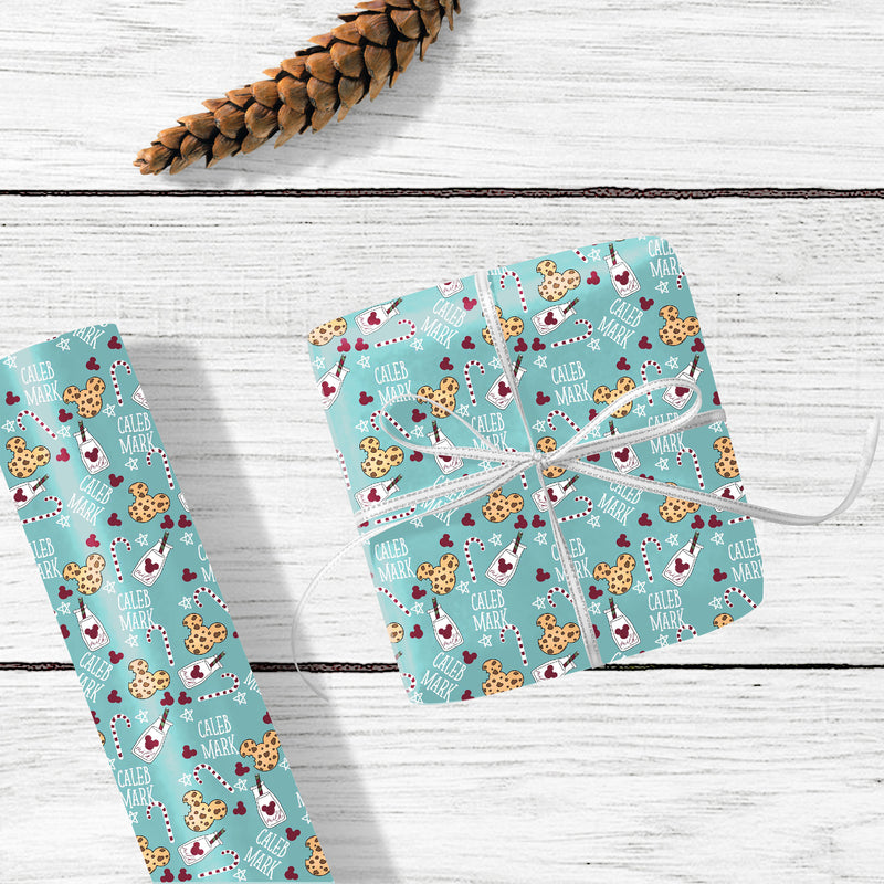 Milk & Cookies Wrapping Paper