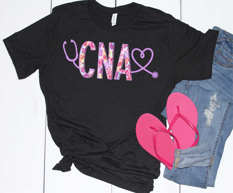 CNA Valentine Hearts Transfer