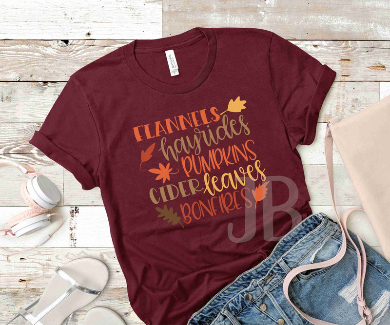 Flannel Hayrides, Pumpkins Cider- Transfer