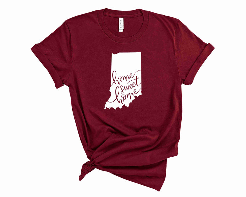 home sweet home Indiana - Graphic Tee