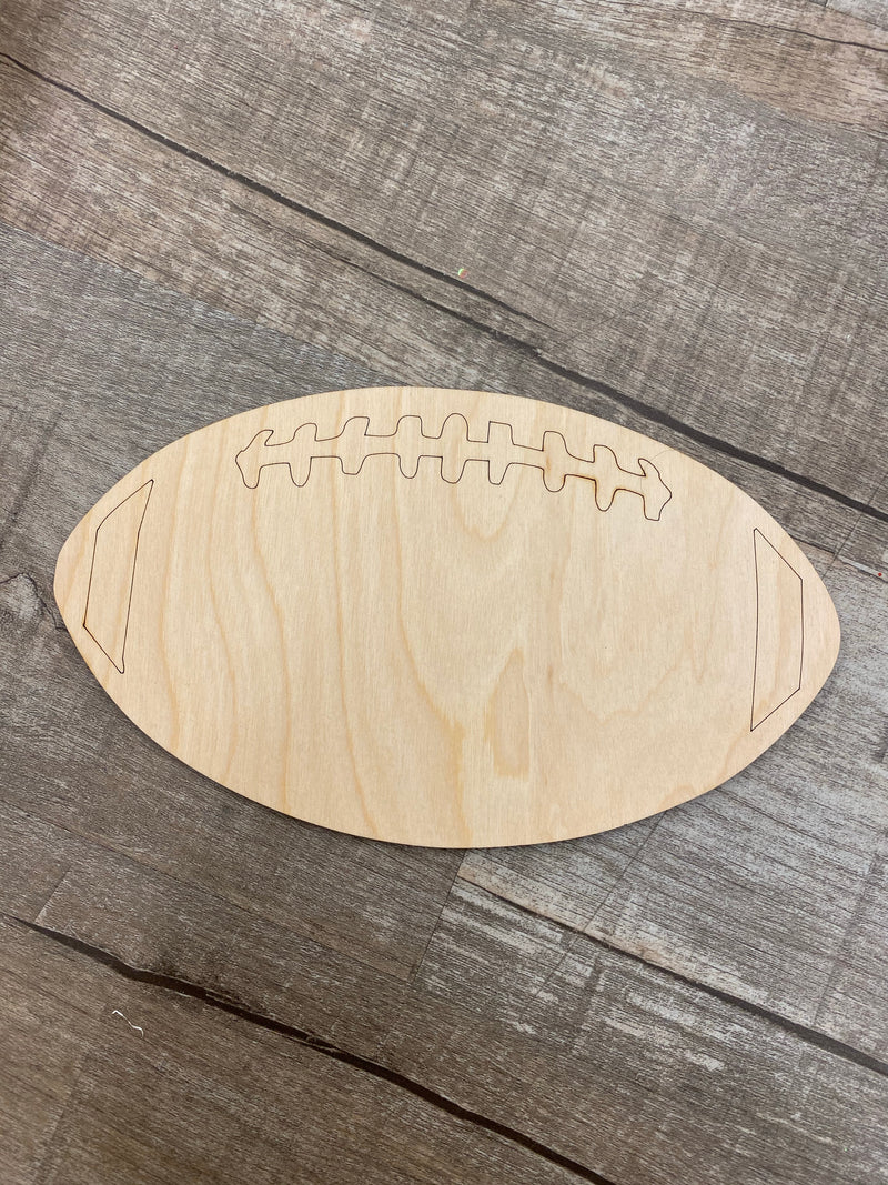 Wood Shape- Football