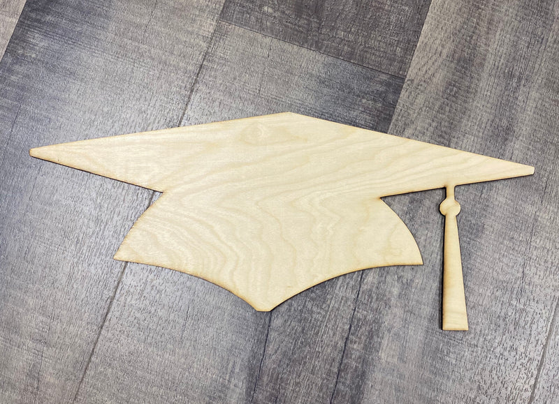 Wood Shape- Graduation Cap