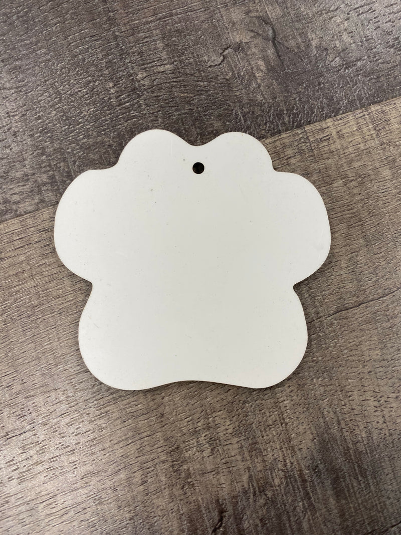 Sublimation Dual Side Ornament- Dog Paw