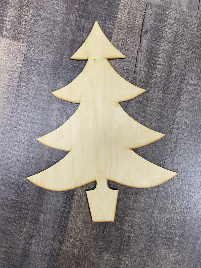 Wood Shape- Christmas Tree